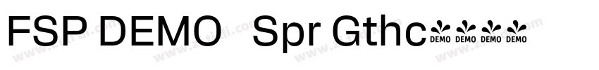 FSP DEMO   Spr Gthc字体转换